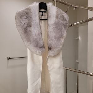 warm vest, white house black Market small